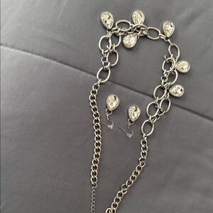 Elegant Silver Jewelry Set